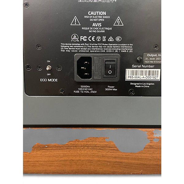 Used Output FRONTIER PAIR Powered Monitor