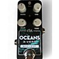 Used Electro-Harmonix oceans 3 verb Effect Pedal