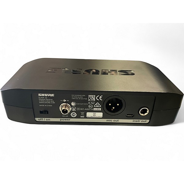 Used Shure GLXD4/SM58 WIRELESS MICROPHONE SYSTEM Handheld Wireless System