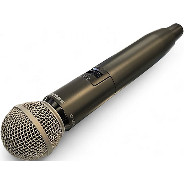 Used Shure GLXD4/SM58 WIRELESS MICROPHONE SYSTEM Handheld Wireless System