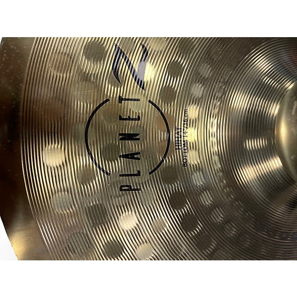 Used Zildjian 14in Planet Z Hi Hat Pair Cymbal