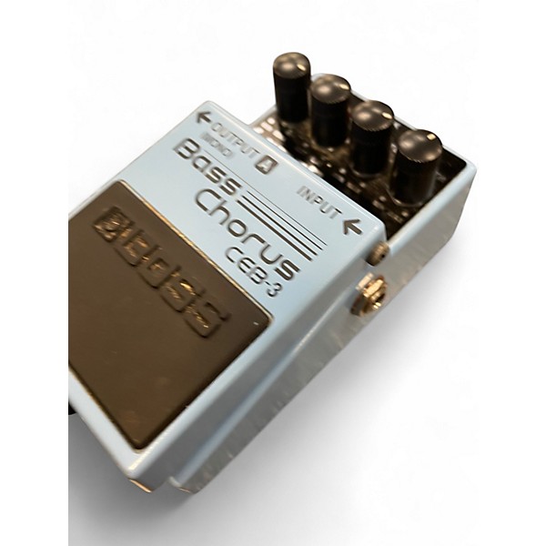 Used BOSS CEB3 Bass Chorus Bass Effect Pedal