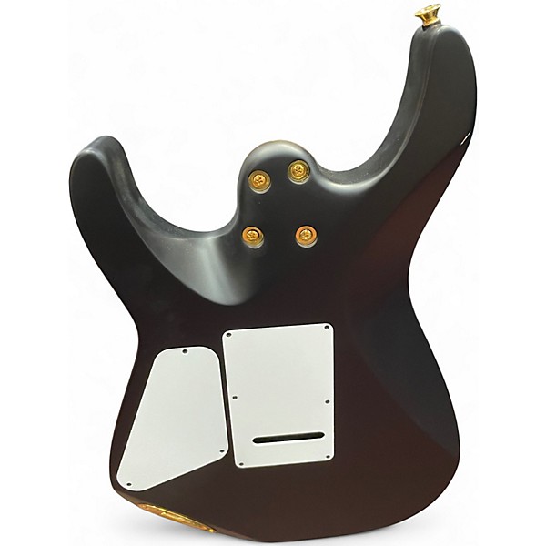 Used Charvel Pro-Mod DK24 HH 2PT CM Poplar Burl Transparent Black Burst Solid Body Electric Guitar