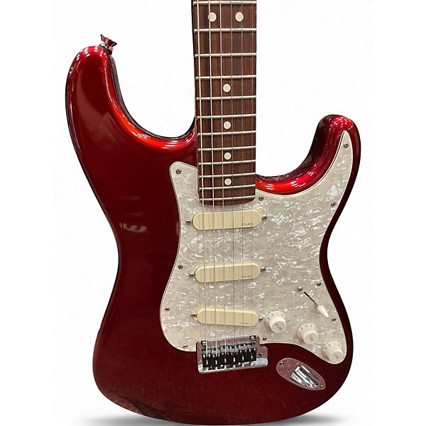 Used 2008 Fender American Standard Stratocaster Candy Cola Solid Body Electric Guitar