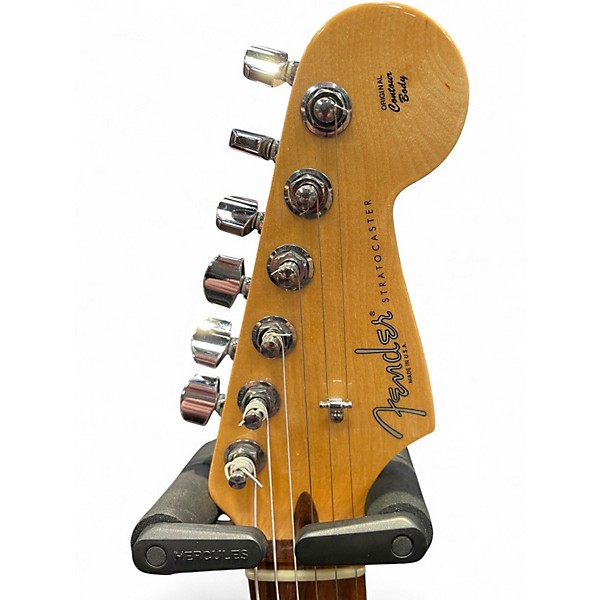 Used 2008 Fender American Standard Stratocaster Candy Cola Solid Body Electric Guitar