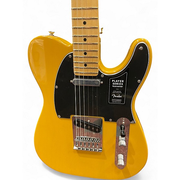 Used 2022 Fender Player Telecaster Butterscotch Blonde Solid Body Electric Guitar