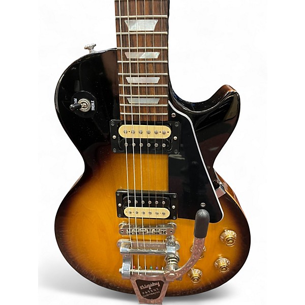 Used 2015 Gibson Les Paul Studio 2015 Sunburst Solid Body Electric Guitar