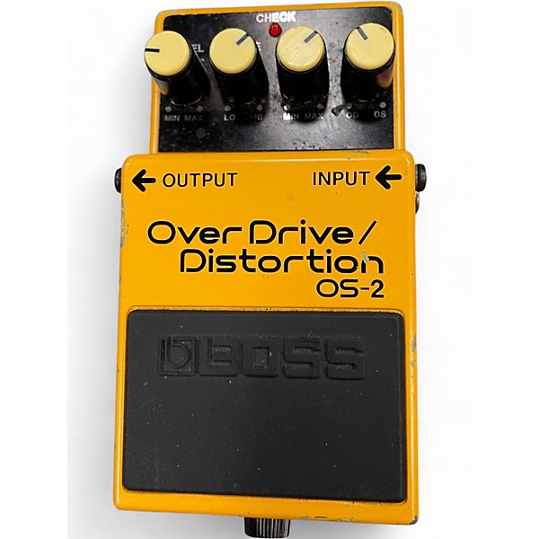 Used BOSS OS2 Overdrive Distortion Effect Pedal