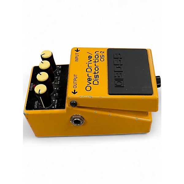 Used BOSS OS2 Overdrive Distortion Effect Pedal