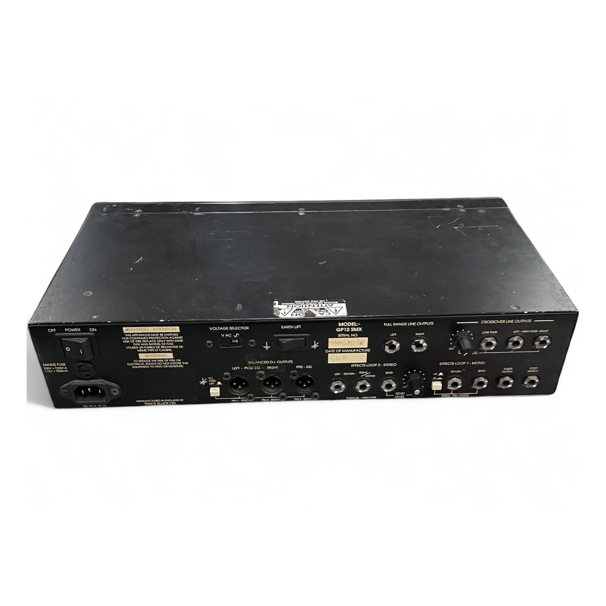 Used Trace Elliot GP12 SMX Tube Bass Amp Head | Guitar Center