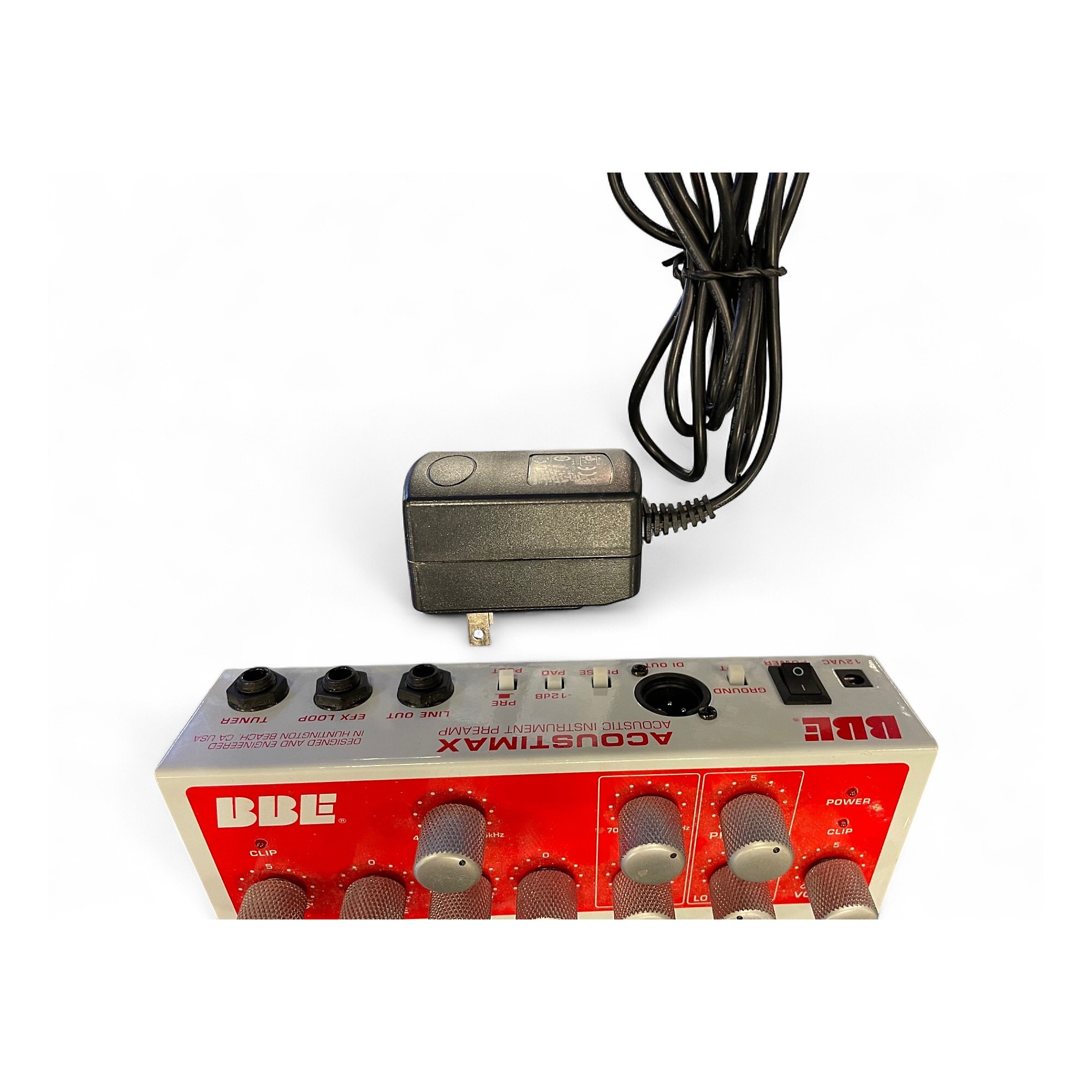 Used BBE Acoustimax Sonic Maximizer/Preamp Pedal Guitar Preamp