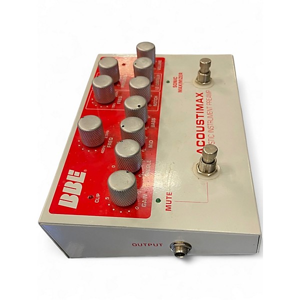 Used BBE Acoustimax Sonic Maximizer/Preamp Pedal Guitar Preamp