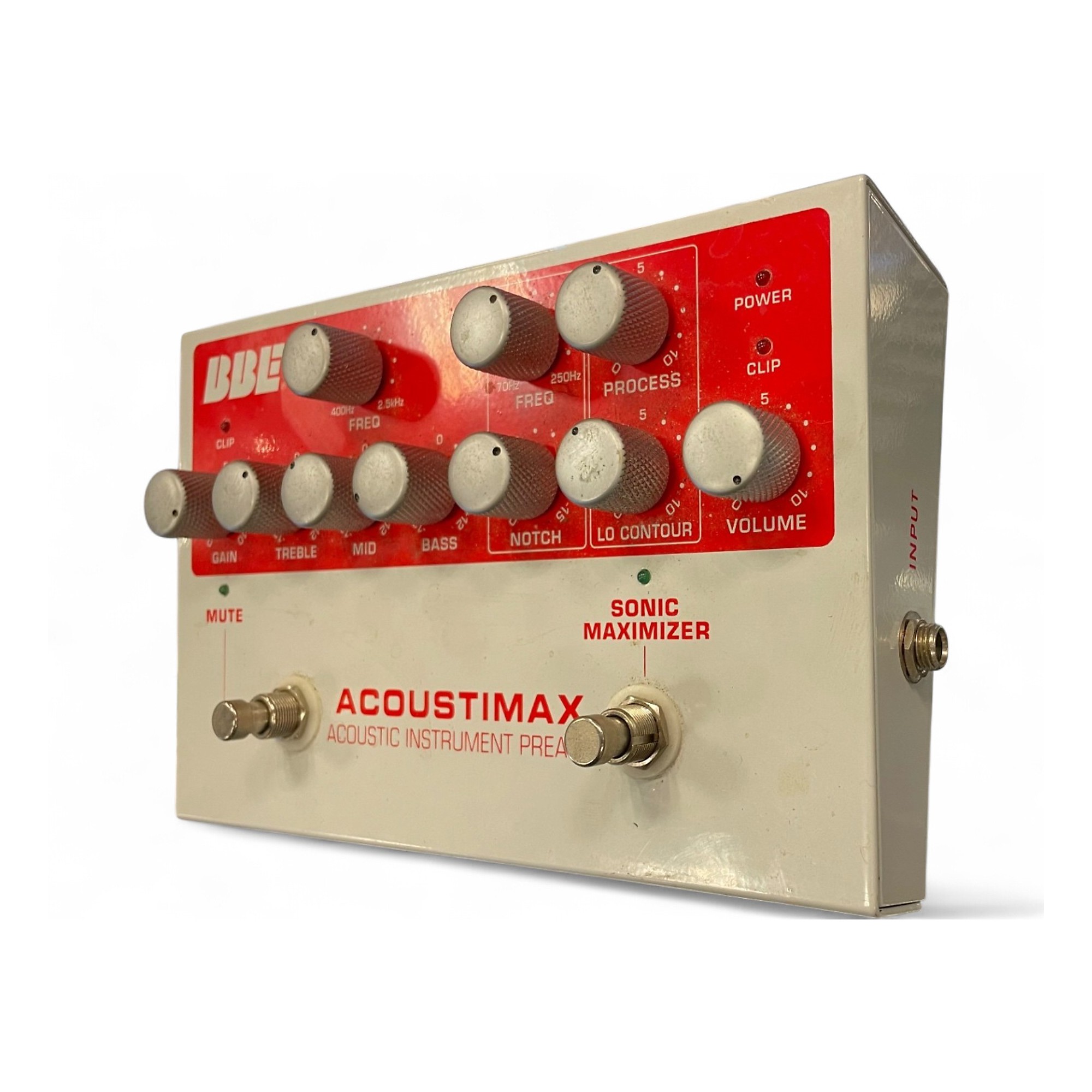 Used BBE Acoustimax Sonic Maximizer/Preamp Pedal Guitar Preamp