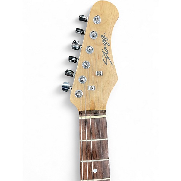 Used Stagg Standard S 3/4 Natural Solid Body Electric Guitar