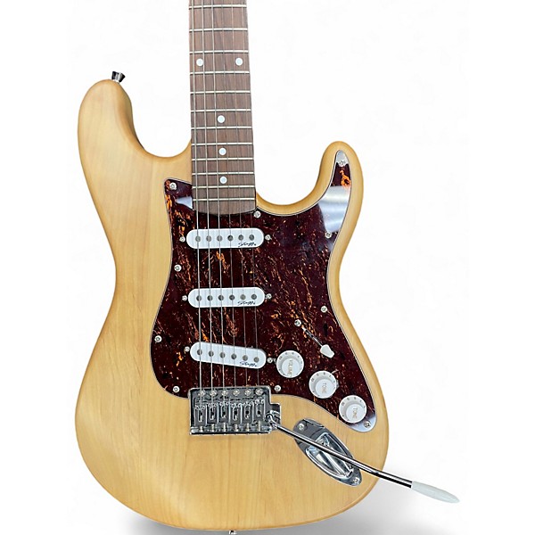 Used Stagg Standard S 3/4 Natural Solid Body Electric Guitar