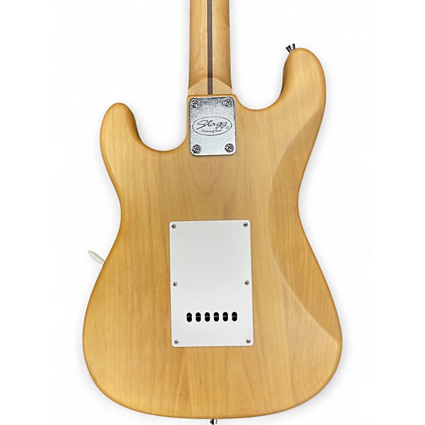 Used Stagg Standard S 3/4 Natural Solid Body Electric Guitar