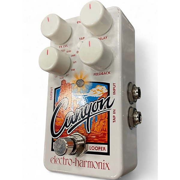 Used Electro-Harmonix Canyon Delay and Looper Effect Pedal
