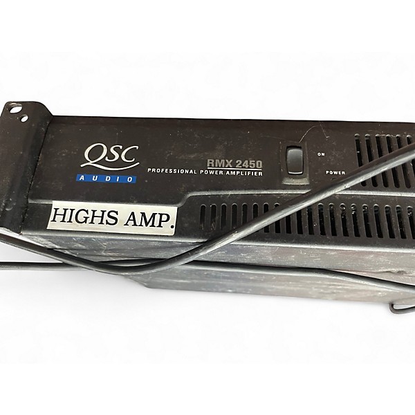 Used QSC RMX2450 Power Amp