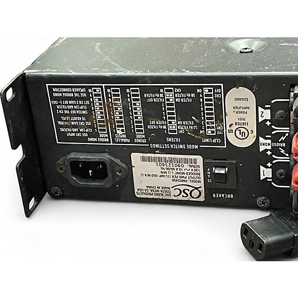 Used QSC RMX2450 Power Amp