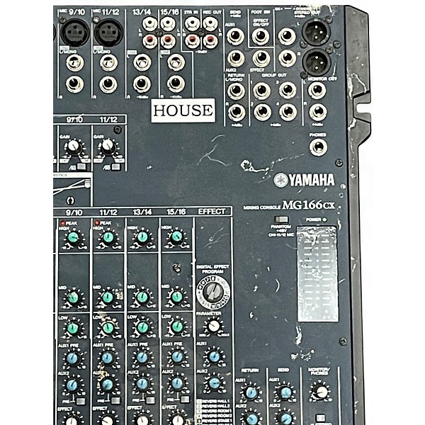 Used Yamaha MG166X Powered Mixer