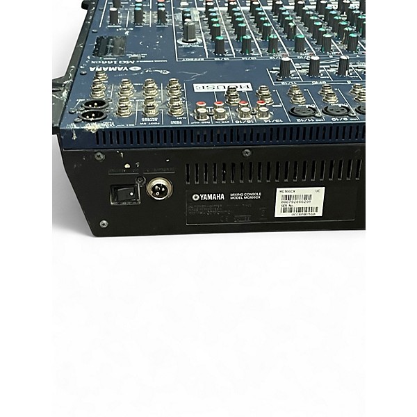 Used Yamaha MG166X Powered Mixer