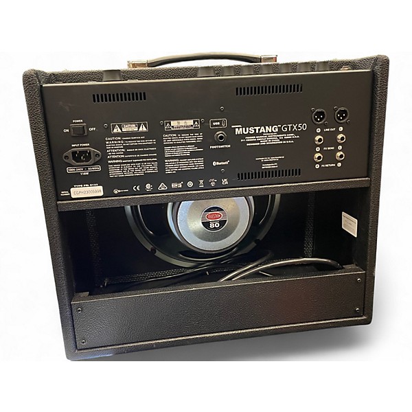 Used Fender GTX50 Mustang 1X12 Guitar Combo Amp