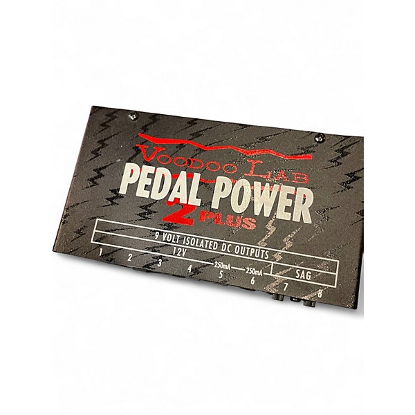 Used Voodoo Lab PEDAL POWER 2+ NO CABLES INCLUDED Power Supply