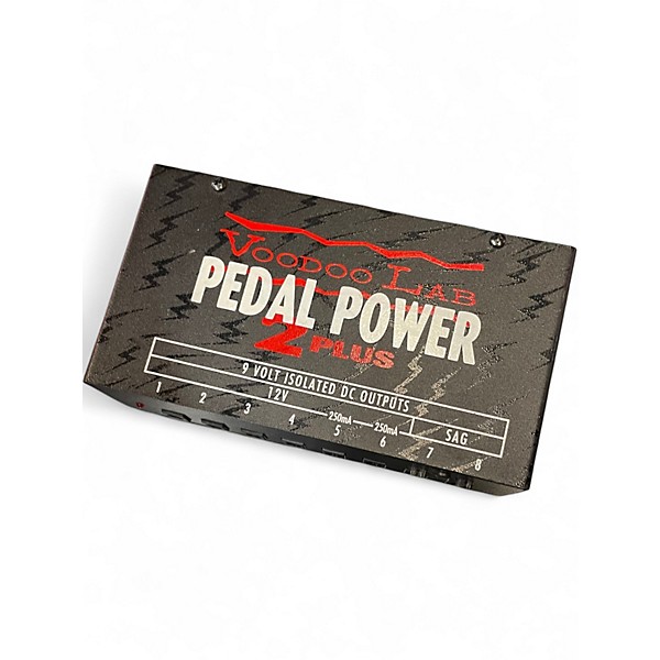 Used Voodoo Lab PEDAL POWER 2+ NO CABLES INCLUDED Power Supply