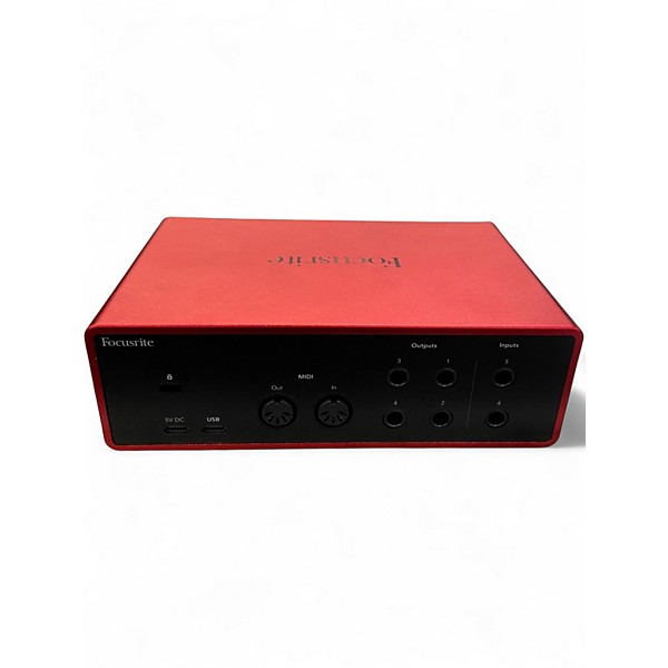Used Focusrite Scarlett 4i4 Gen 4 Audio Interface