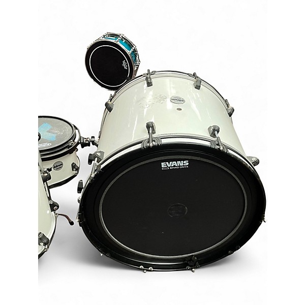 Used ddrum 4 Piece JOURNEYMAN WHITE Drum Kit