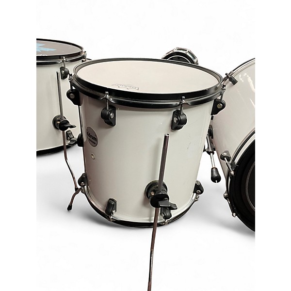 Used ddrum 4 Piece JOURNEYMAN WHITE Drum Kit