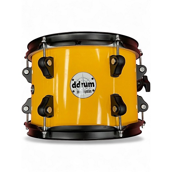 Used ddrum 8in JOURNEYMAN MUSTARD YELLOW Drum