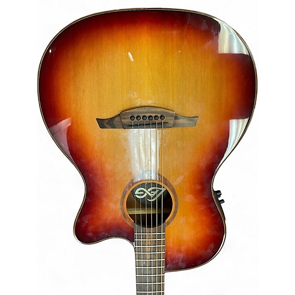 Used Lag TRAMONTANE 3 Color Sunburst Acoustic Guitar