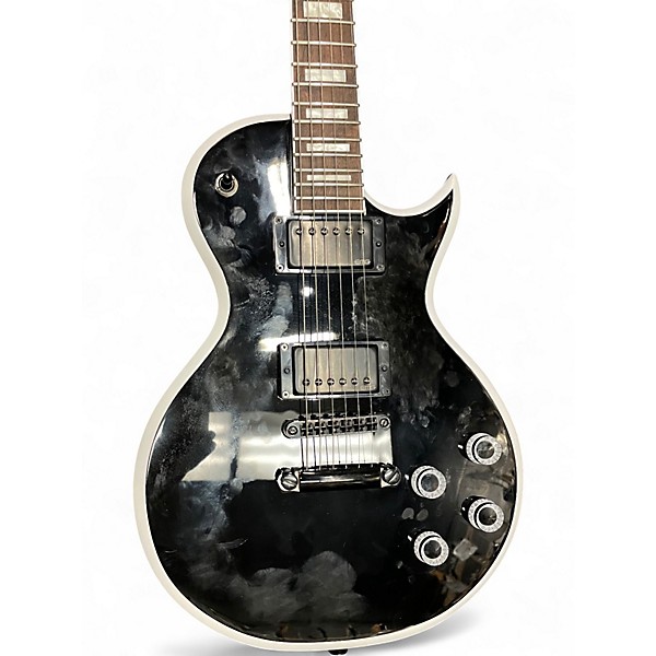 Used Jackson X SERIES MARTY FRIEDMAN MF-1  Black and White Solid Body Electric Guitar