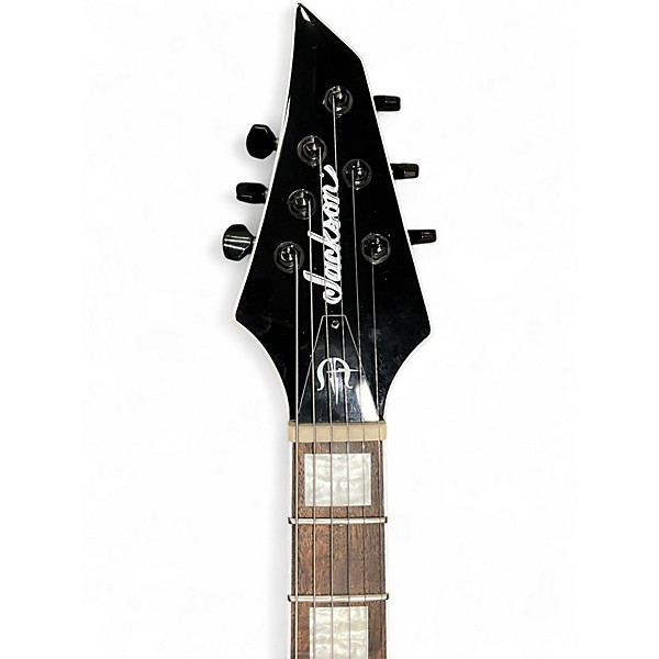 Used Jackson X SERIES MARTY FRIEDMAN MF-1  Black and White Solid Body Electric Guitar