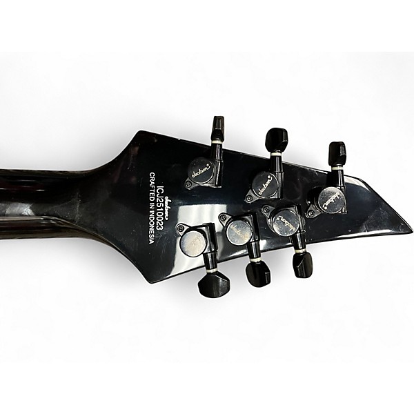 Used Jackson X SERIES MARTY FRIEDMAN MF-1  Black and White Solid Body Electric Guitar