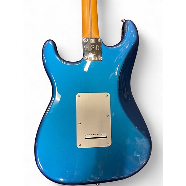 Used Fender LIMITED EDITION H.E.R. BLUE MARLIN Solid Body Electric Guitar