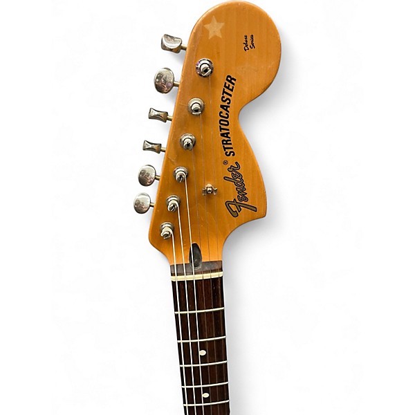 Used 2001 Fender Tom Delonge Signature Stratocaster Seafoam Green Solid Body Electric Guitar