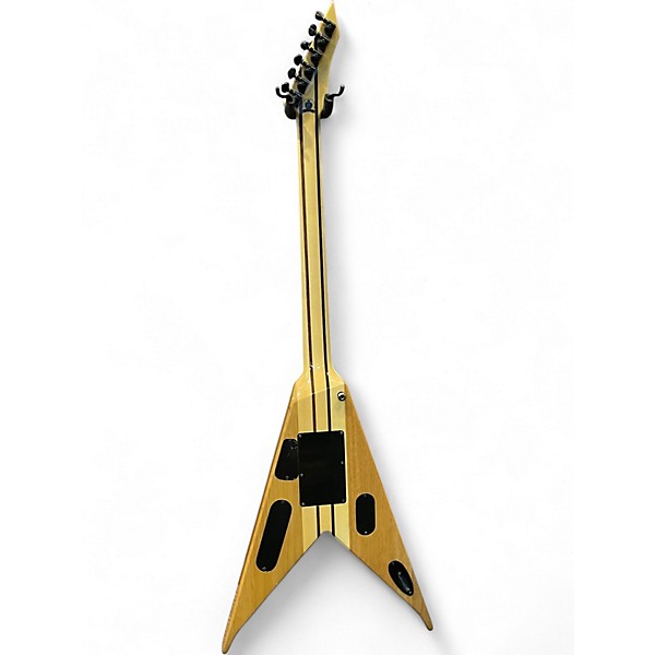 Used B.C. Rich JR-V Extreme FR Exotic FR Natural Solid Body Electric Guitar