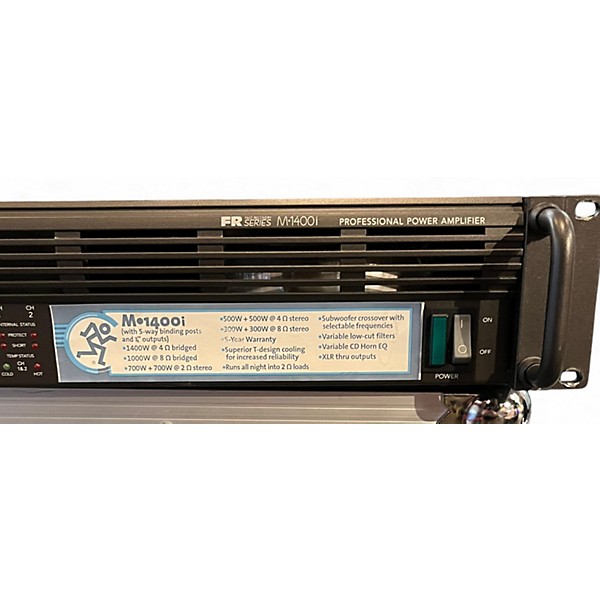 Used Mackie M1400I Power Amp