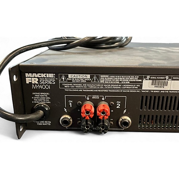 Used Mackie M1400I Power Amp