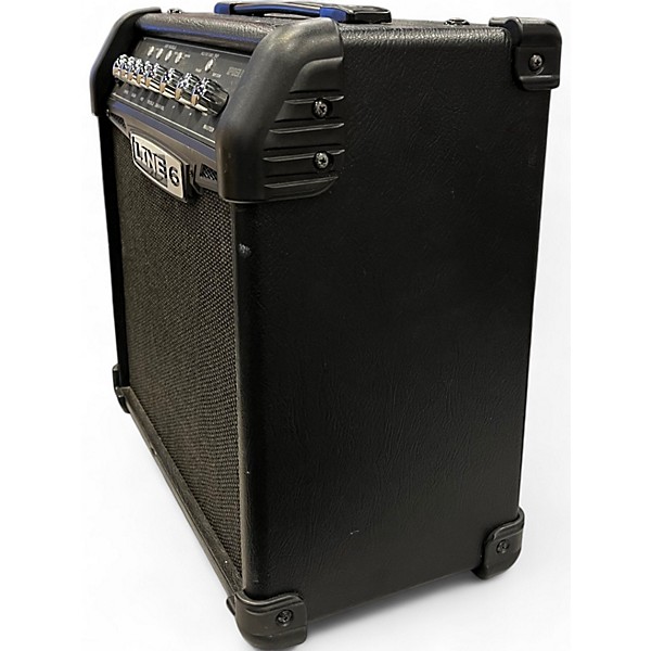 Used Line 6 Spider IV 15W 1X8 Guitar Combo Amp