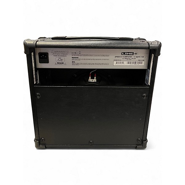 Used Line 6 Spider IV 15W 1X8 Guitar Combo Amp