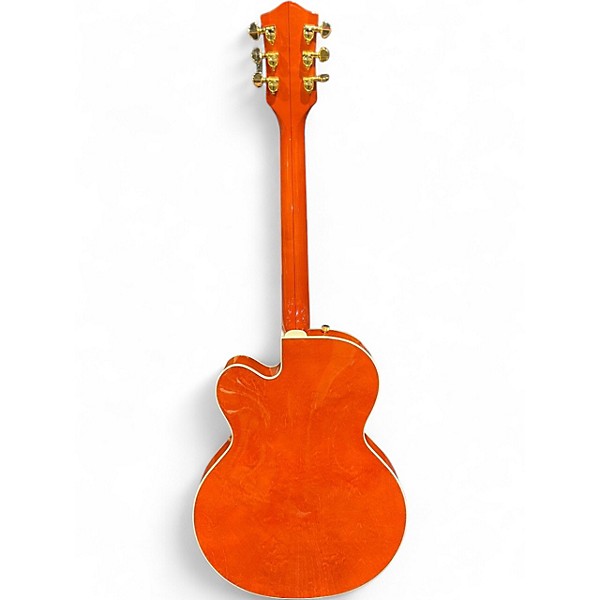Used 2010 Gretsch Guitars G6120T-59 Vintage Select Edition '59 Chet Atkins Hollowbody  Vintage Orange Stain Hollow Body El...