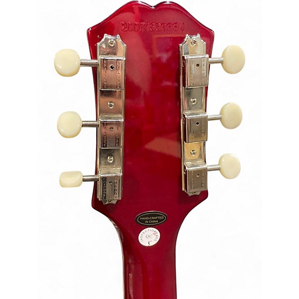 Used 2020 Epiphone Coronet Cherry Solid Body Electric Guitar