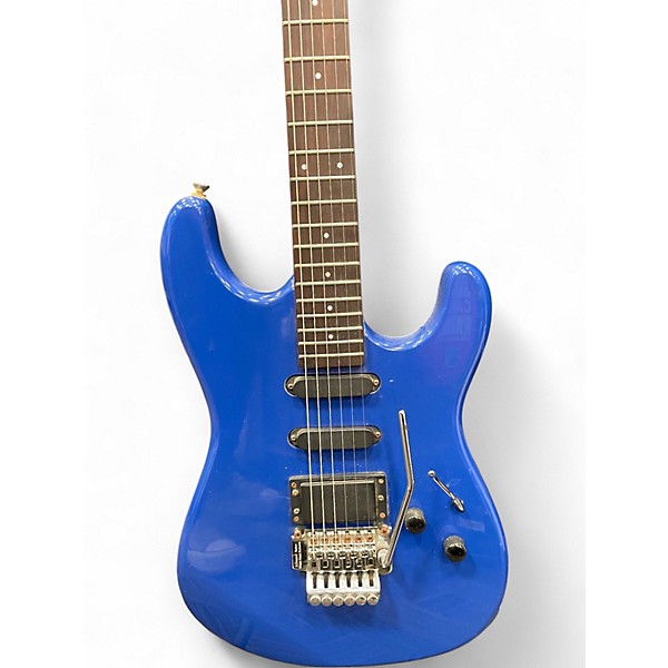 Used Aria SL; Blue Solid Body Electric Guitar