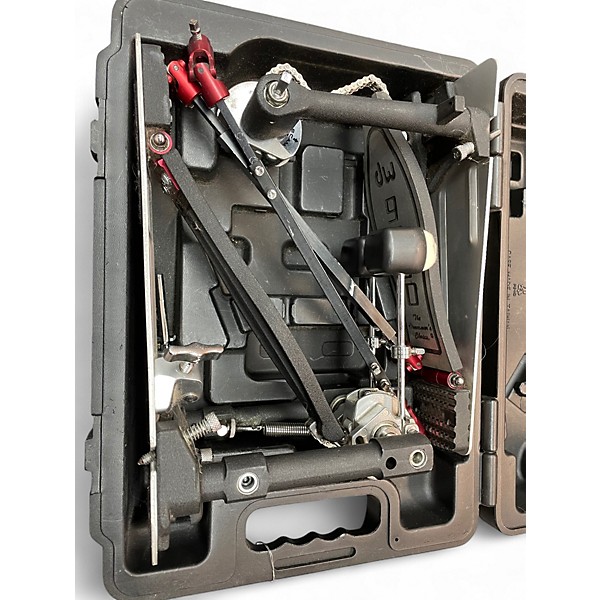 Used DW 9000 Series Double Double Bass Drum Pedal