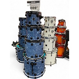 Used DW 4 Piece Collector's Series Blue Drum Kit