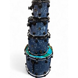 Used DW 4 Piece Collector's Series Blue Drum Kit