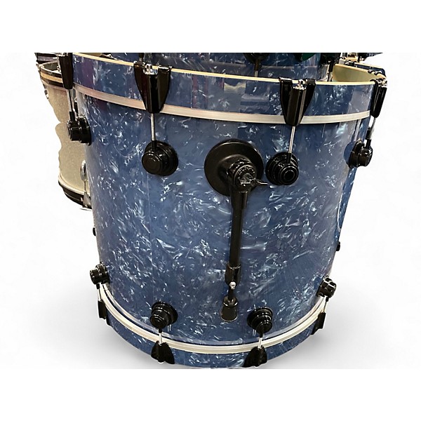 Used DW 4 Piece Collector's Series Blue Drum Kit